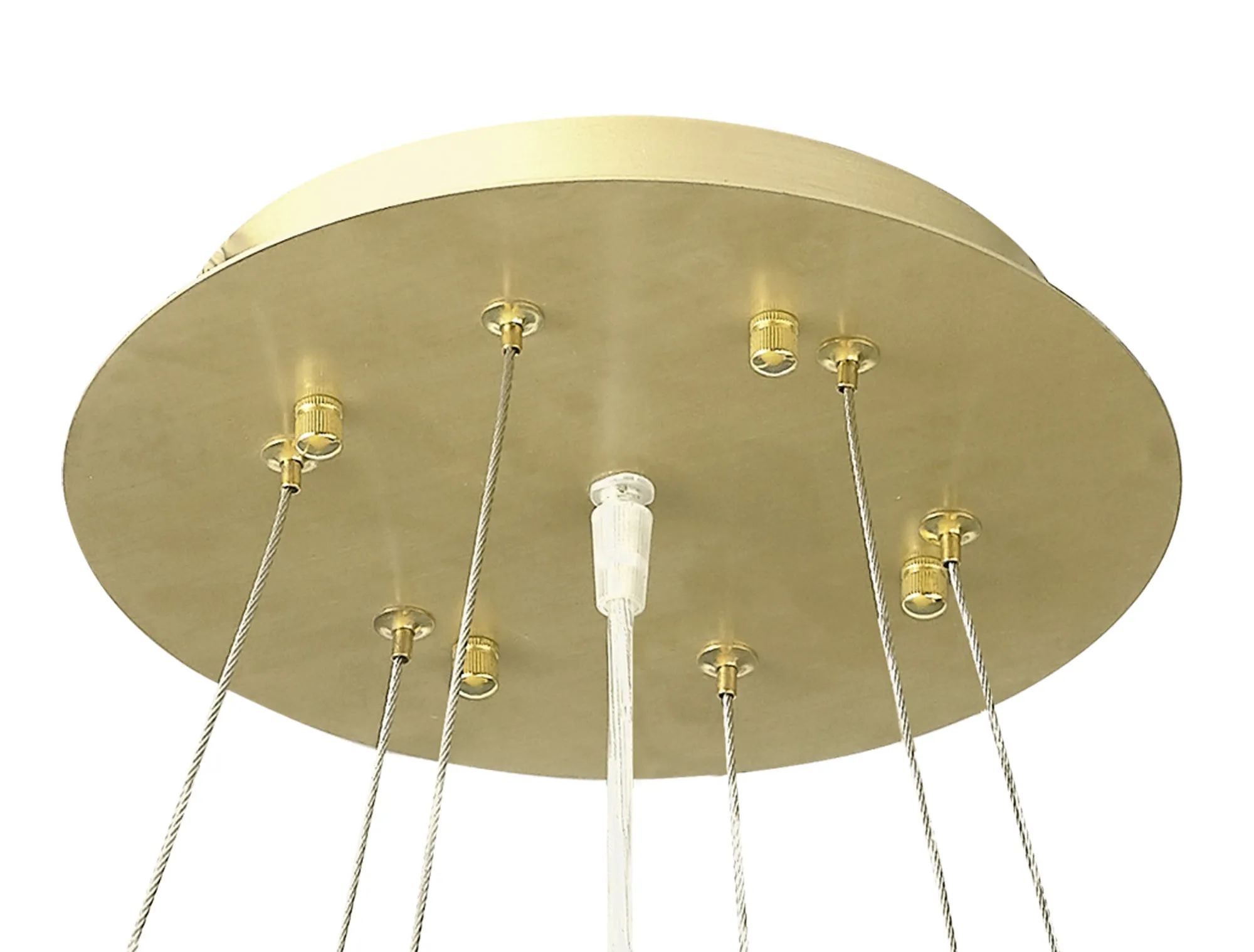 Lowan 790mm 3m Suspension Plate (Max Load 40kg) Painted Brushed Gold D0669  Deco Lowan Painted Gold